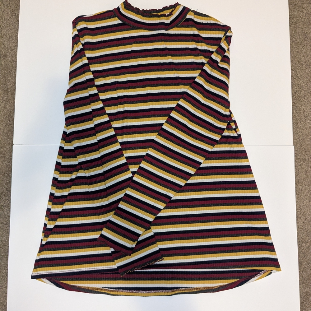 Striped Long Sleeve Top